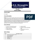 gr11 Course Outline Second Semester 2014