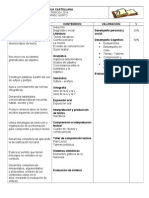 Contenidos e Indic. para Estudiantes 5to 2014