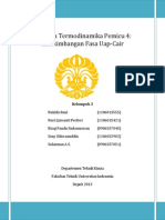 Makalah Kelompok Pemicu 4: Termodinamika Teknik Kimia