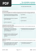 PAYE Coding Notice SA110 2025 | PDF | Taxes | Loans