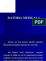 Datoria Medicala