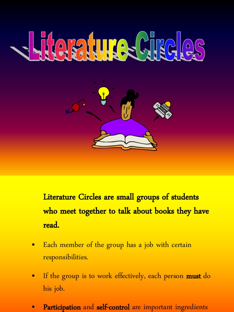 Literature Circles Roles and Responsibilities for Effective Student