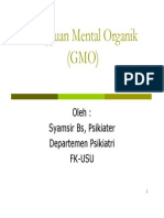 Slide Gangguan Mental Organik Atau Gmo