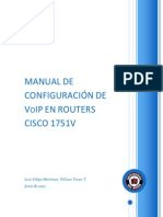 36166488 Manual de Configuracion de Voip en Routers Cisco 1751v
