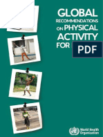 Global Ions of Physical Activity For Health 2010