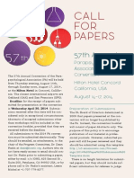 2014 PA Convention Call For Papers