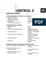 JBL Control 5