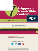 7 Triggers for Irresistible Content Free eBook 2014 OP