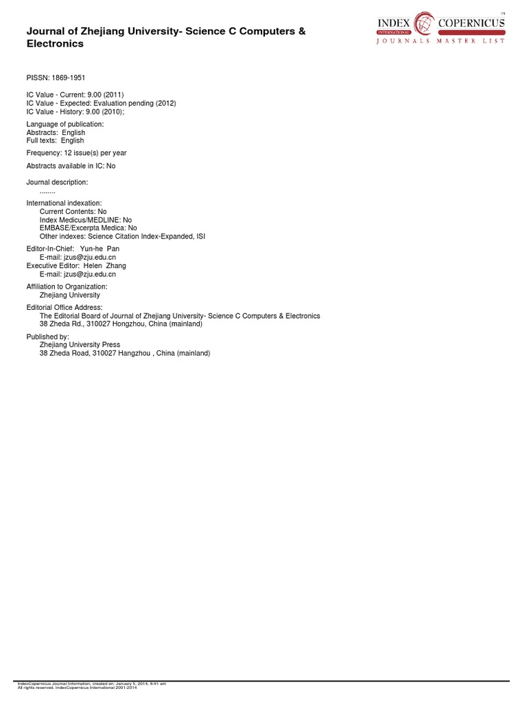 IC JournalInformation714 | PDF | Self-Improvement | Computers