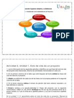 Actividad 2, Unidad 1, Ciclo de Vida de Un Proyecto