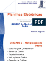 Planilhas Eletrônicas - Aula 3