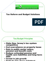 Tax Reform and Budget