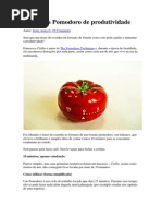 A Técnica Pomodoro de produtividade