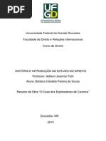 O Caso Dos Exploradores de Cavernas