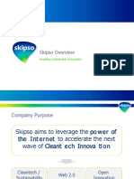 Skipso - The Global Cleantech Platform