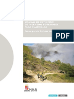 Manual de Extincion de Incendios Forestales Para Cuadrillas
