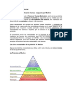 LA PIRÁMIDE DE MASLOW