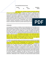 ORGANIZANDO O TRABALHO COM VÍDEO EM SALA DE AULA