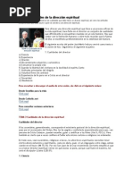 TEMA 3 Cualidades de la dirección espiritual