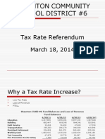 Tax Rate Prop