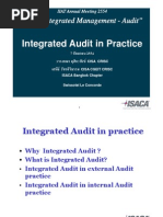 Integrated Audit 2011