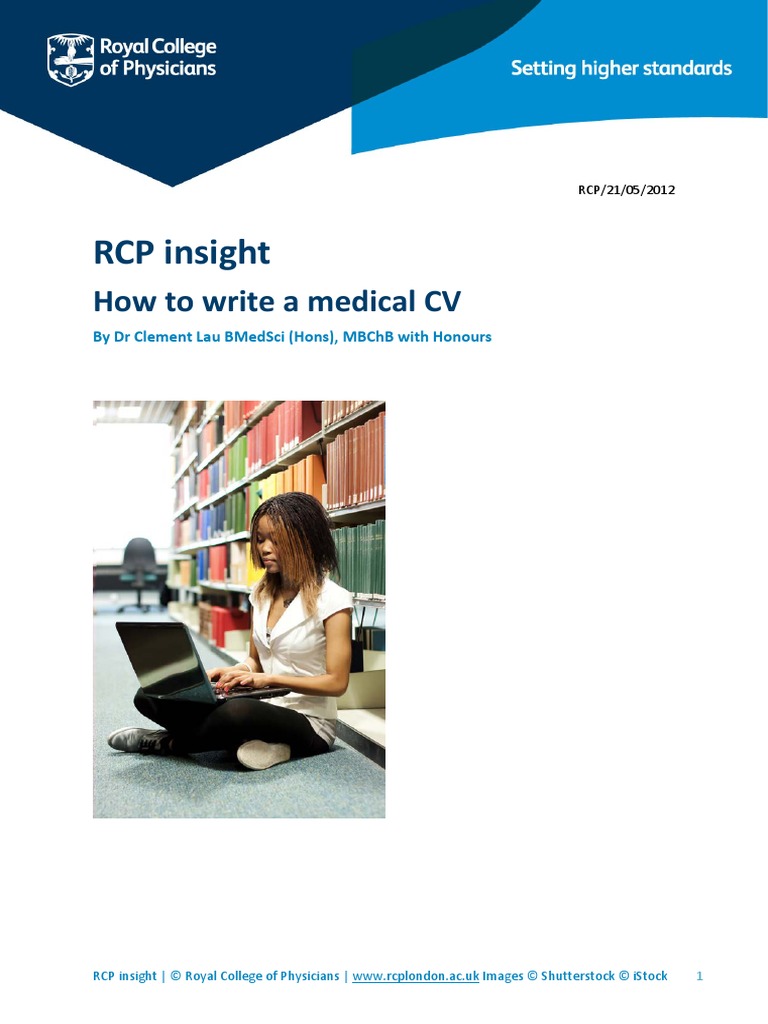 How To Write Medical CV | PDF | Physician | Employment