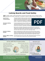 Cutting Boards and Food Safety