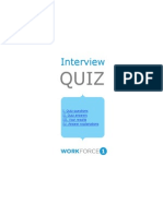 Interview: I. Quiz Questions II. Quiz Answers III. Your Results IV. Answer Explanations