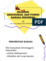 Sejarah Bahasa