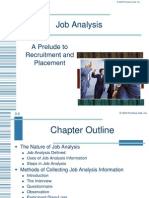 Job Analysis: A Prelude To Recruitment and Placement