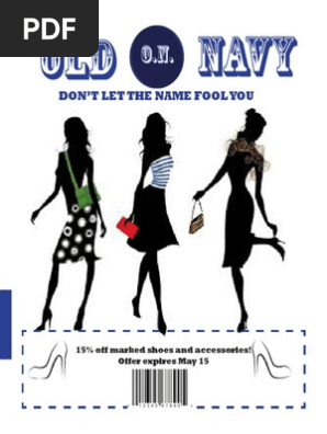 Old Navy Newspaper Ad 