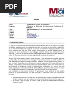 Sílabo MDOP Gestión de la Cadena de Suministro