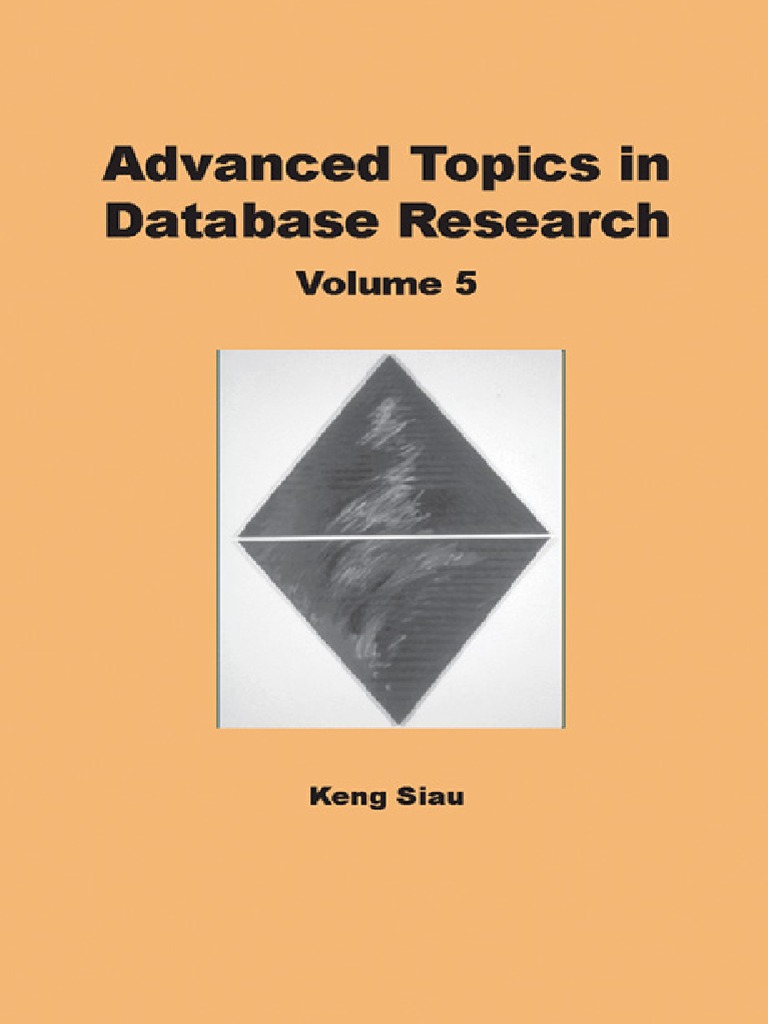 Advanced Topics in Database Research | PDF | Inheritance (Object ...