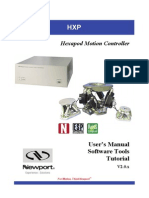 Hexapod Motion Controller: User's Manual Software Tools Tutorial