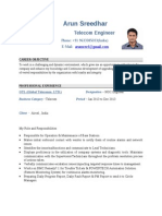 Arun Sreedhar: Telecom Engineer