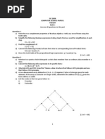 ISC 2008 Computer Science Paper 1 Theory