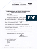 DepED Memorandum No.12 s.2012