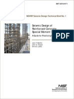 NEHRP Seismic Design Reinforced Concrete Special Moment Frame SMF