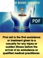 First Aid Basic Course: Disaster Management Cell Shantikunj, Haridwar (Uttrakhand)