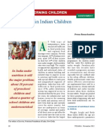 Malnutrition in Indian Children