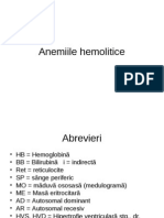 17 Anemii Hemolitice