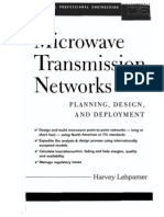 Microwave Transmission Networks Planning Design and Deployment