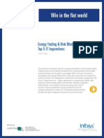 Win in The Flat World: Energy Trading & Risk Management - Top 5 IT Imperatives