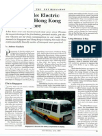 Electric Vehicles in HK and Singapore