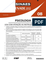 Avaliação da Educação Superior: Psicologia