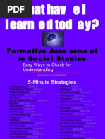 Download Formative Assessment in Social Studies by sharpoi SN20401391 doc pdf