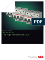 The High Performance MCB: Technical Catalogue 2013/2014
