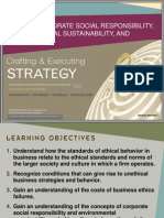 Ethics, Corporate Social Responsibility, Environmental Sustainability, and Strategy