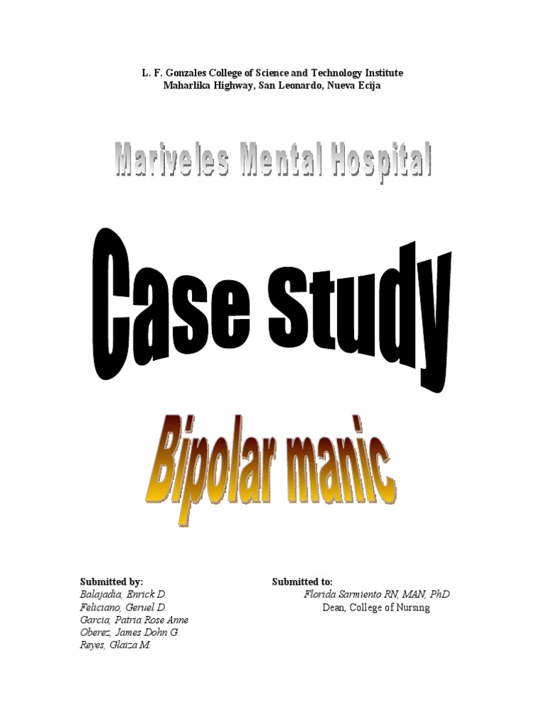Case Study Bipolar | PDF | Bipolar Disorder | Mania