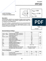 IRF530 Datasheet